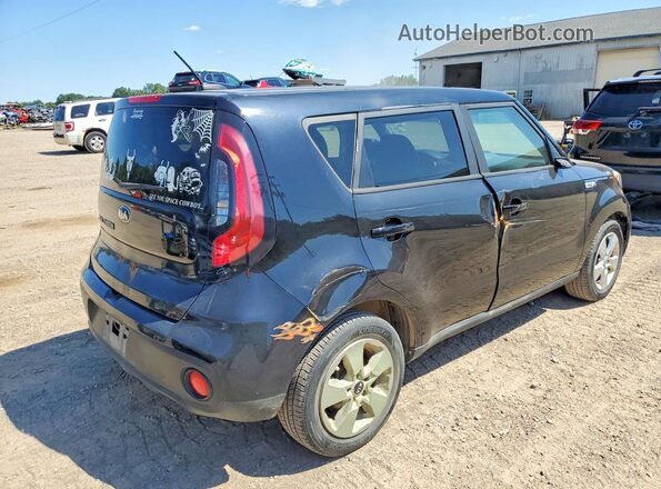 KNDJN2A21H7882459 2017 KIA SOUL Black Przód prawy