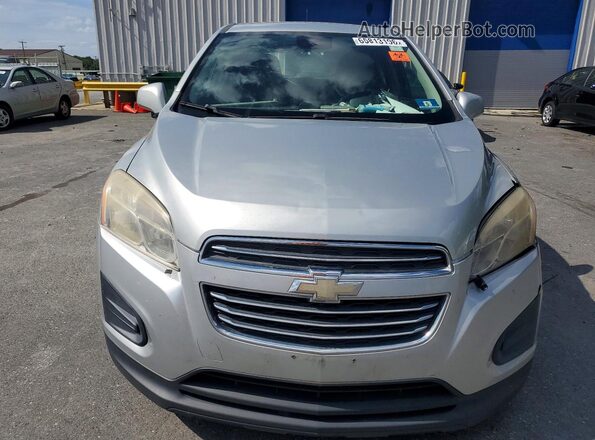 KL7CJKSB2GB526887 2016 CHEVROLET TRAX Silver Հետևի տեսք