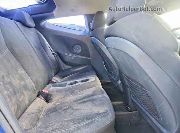 KMHTC6AD6HU317211 2017 HYUNDAI VELOSTER Синий Вид задней части салона