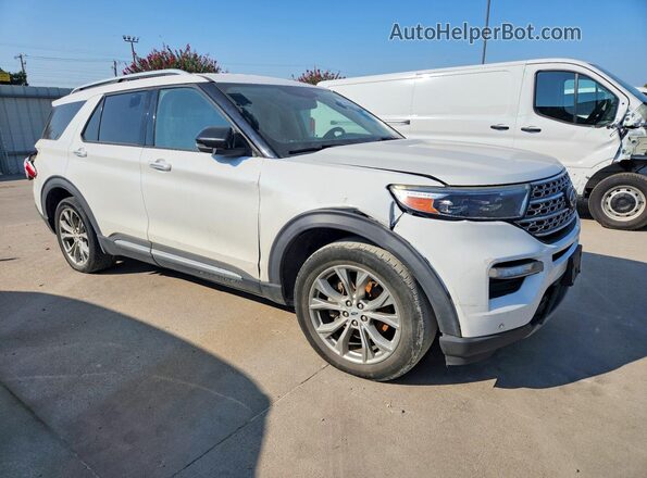 1FMSK7FH9LGB68333 2020 FORD EXPLORER White Widok z przodu