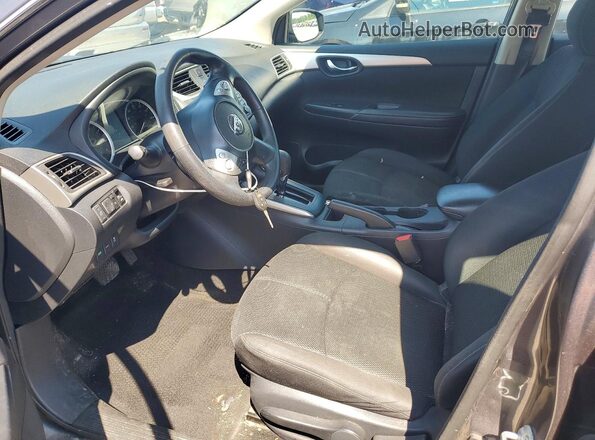 3N1AB7AP9JY337070 2018 NISSAN SENTRA Gray Вид панелі приладів