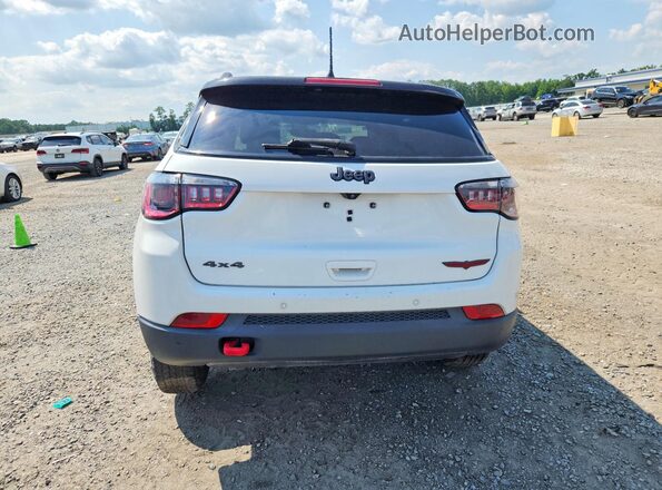 3C4NJDDN3PT544277 2023 JEEP COMPASS Белый Вид салона спереди