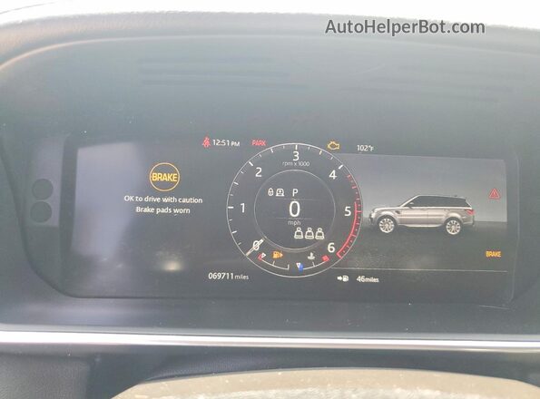 SALWR2RK0LA896355 2020 LAND ROVER RANGE Black Vista de los asientos traseros