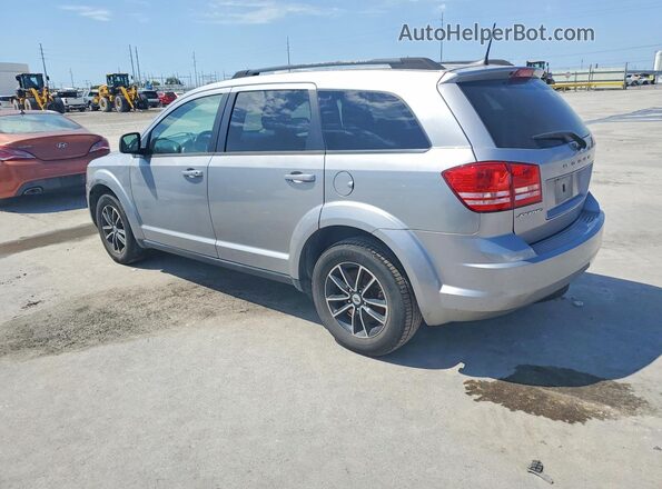 3C4PDCAB7JT496472 2018 DODGE JOURNEY Silver Rear right