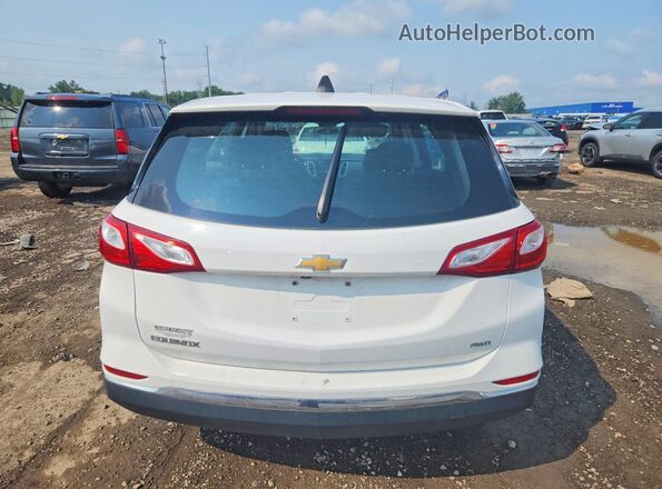 2GNAXREV8J6204327 2018 CHEVROLET EQUINOX Белый Вид салона спереди