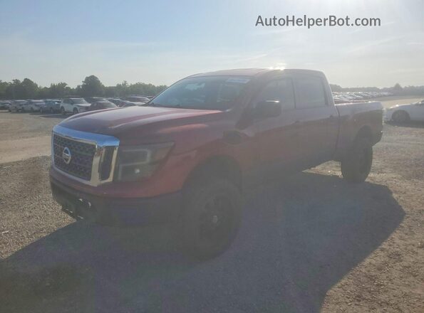 1N6AA1F36GN510730 2016 NISSAN TITAN Red Tył lewy