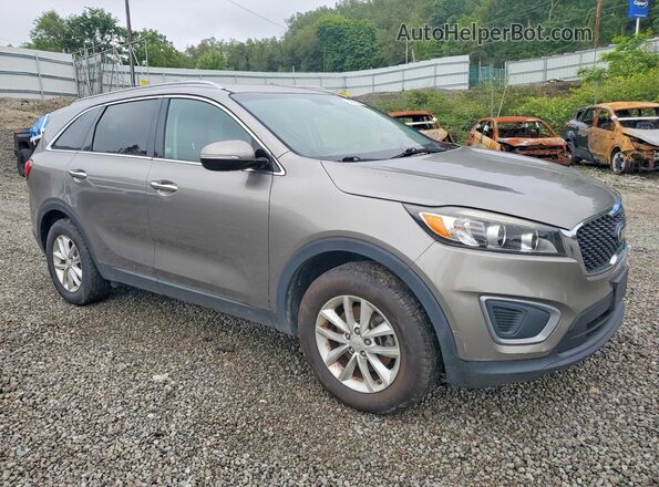 5XYPG4A30GG052730 2016 KIA SORENTO Brown წინა ხედი