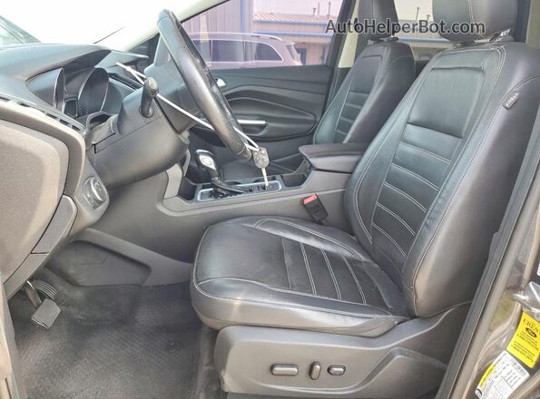 1FMCU0HDXJUC03797 2018 FORD ESCAPE Серый Вид панели приборов