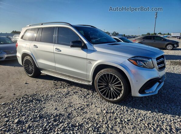 4JGDF7FEXHA990331 2017 MERCEDES-BENZ GLS-CLASS Silver წინა ხედი
