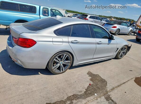 WBA4B1C56GG242217 2016 BMW 4 SERIES Silver Front right