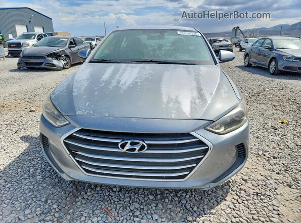 5NPD74LF4HH037359 2017 HYUNDAI ELANTRA Серебряный Вид сзади
