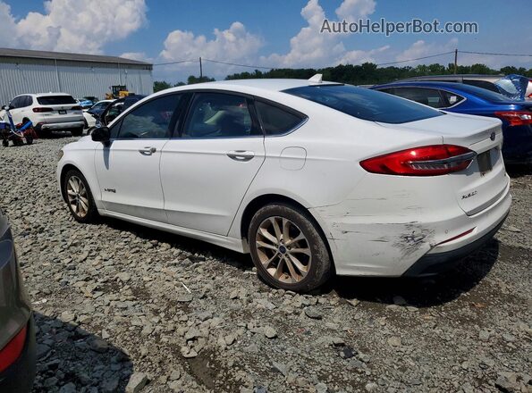 3FA6P0LU5KR158167 2019 FORD FUSION Белый Задняя правая четверть