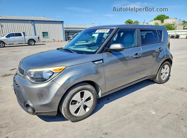 KNDJN2A20G7320695 2016 KIA SOUL Серый Задняя левая четверть