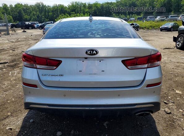 5XXGT4L31KG349818 2019 KIA OPTIMA Серебряный Вид салона спереди