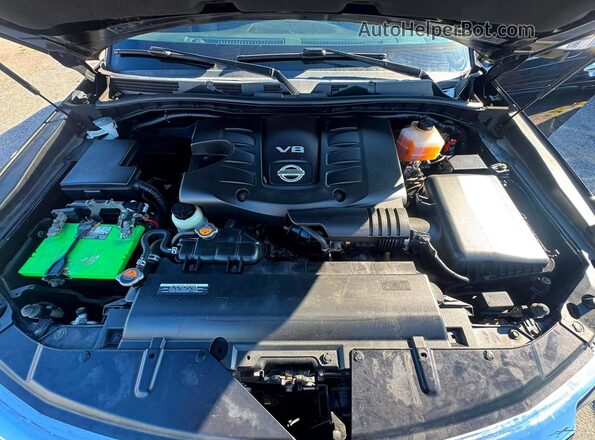 JN8AY2NE1J9731471 2018 NISSAN ARMADA Charcoal Front interior view