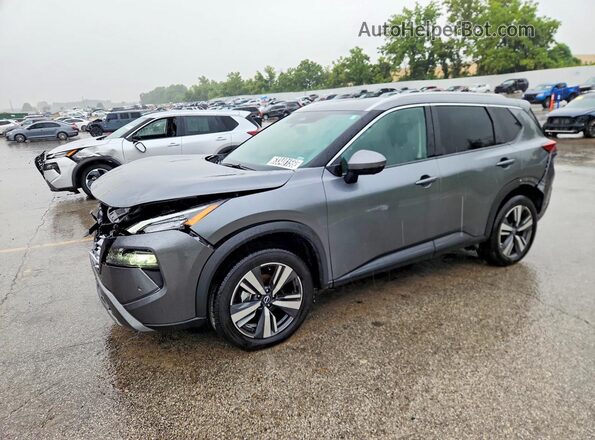 5N1BT3CA1TC698350 2026 NISSAN ROGUE Серый Задняя левая четверть
