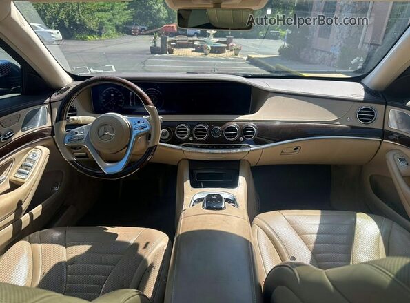WDDUG8GB7KA431280 2019 MERCEDES-BENZ S-CLASS Black Vista interior de 360 grados