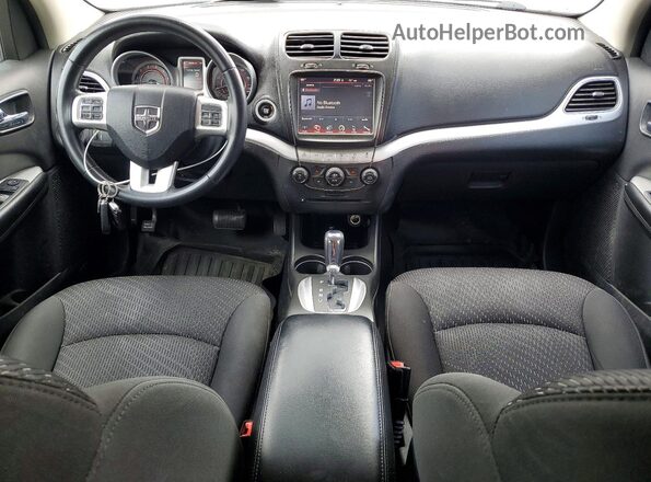 3C4PDCBG5HT675405 2017 DODGE JOURNEY Black Սարքավորումների վահանակի տեսք