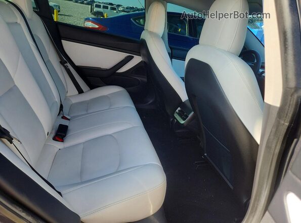 5YJ3E1EA6LF635025 2020 TESLA MODEL 3 Charcoal Вид задньої частини салону