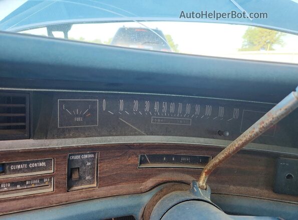 6L47520421187 1972 CADILLAC ELDORADO Blue უკანა სავარძლების ხედი