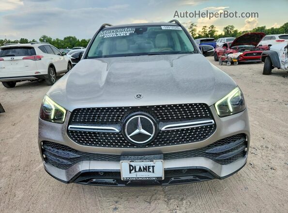 4JGFB4JB8NA722180 2022 MERCEDES-BENZ GLE Gray Widok z tyłu