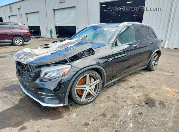 WDC0G6EBXJF325885 2018 MERCEDES-BENZ GLC-CLASS Black Հետևի ձախ