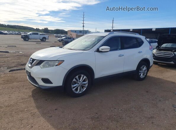 KNMAT2MVXGP657175 2016 NISSAN ROGUE White Հետևի ձախ