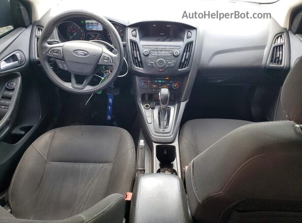 1FADP3FE7JL243862 2018 FORD FOCUS Black ხელსაწყოთა პანელის ხედი
