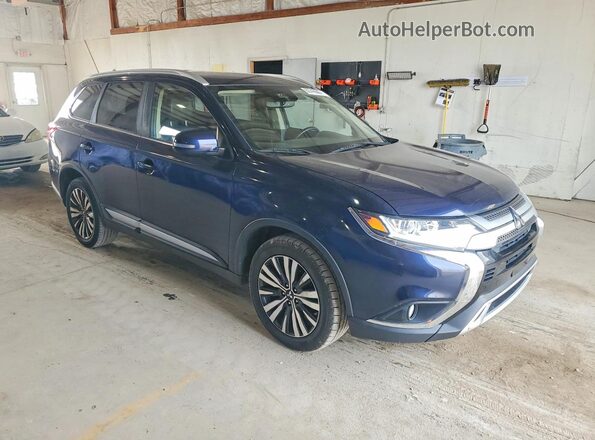JA4AZ3A30LZ040755 2020 MITSUBISHI OUTLANDER Blue Front view