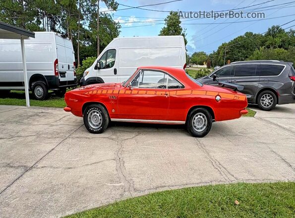 BH23E72256868 1967 PLYMOUTH BARRACUDA Оранжевый Вид щитка приборов