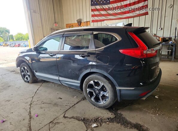 2HKRW2H96KH654902 2019 HONDA CR-V Black Trasero derecho