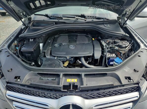4JGDA5JB1GA699957 2016 MERCEDES-BENZ GLE-CLASS Silver Widok naklejki z numerem VIN