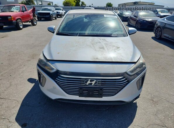 KMHC85LC6KU124614 2019 HYUNDAI IONIQ Silver უკანა ხედი