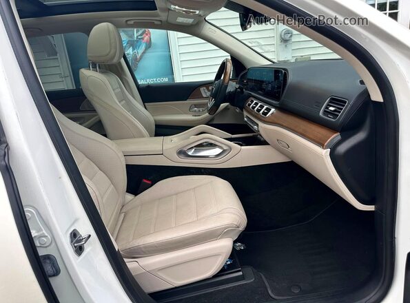 4JGFB4KB6NA606846 2022 MERCEDES-BENZ GLE Белый Вид панели приборов