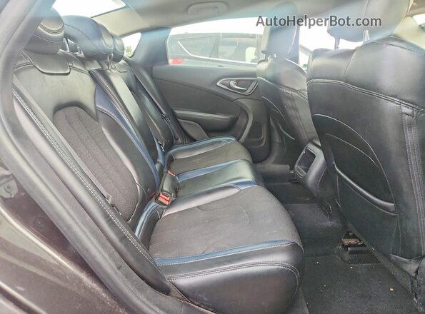 1C3CCCAB9GN127188 2016 CHRYSLER 200 Серый Вид задней части салона
