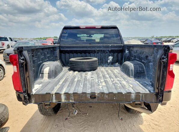 1GCPWDET8NZ228113 2022 CHEVROLET SILVERADO Black Սալոնի դիմացի տեսք