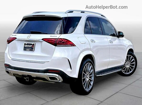 4JGFB5KB8MA435618 2021 MERCEDES-BENZ GLE White წინა მარჯვენა