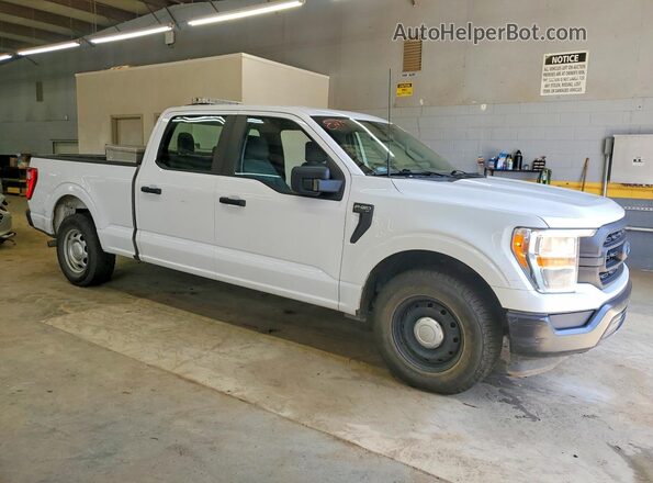 1FTEW1C5XMKE44109 2021 FORD F150 White Widok z przodu