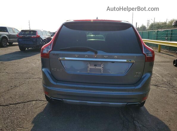 YV4612RKXG2850687 2016 VOLVO XC60 Gray Widok wnętrza z przodu