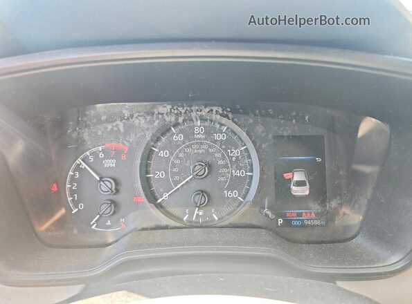 5YFDPRAE1LP055420 2020 TOYOTA COROLLA Silver უკანა სავარძლების ხედი