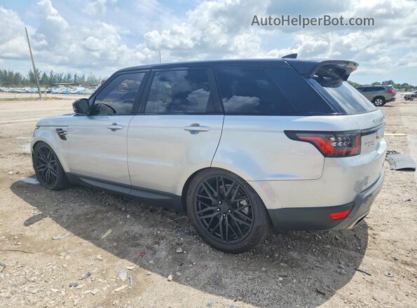 SALWG2RV2JA404583 2018 LAND ROVER RANGE Серебряный Задняя правая четверть