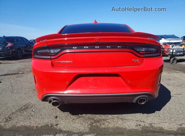 2C3CDXCT0KH532366 2019 DODGE CHARGER Red Front interior view