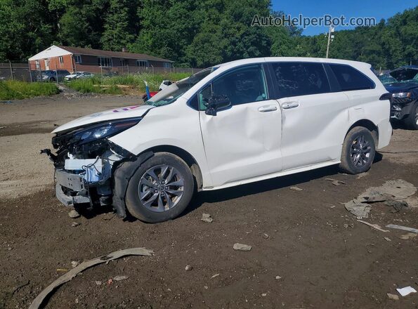 5TDKRKEC9SS225188 2025 TOYOTA SIENNA White Tył lewy
