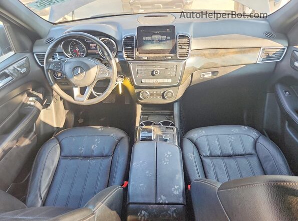 4JGDA5HBXGA777657 2016 MERCEDES-BENZ GLE Серый Вид щитка приборов