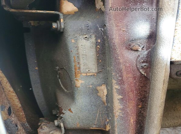 16675T210452 1965 CHEVROLET IMPALA Black VIN կոդի պիտակի տեսք