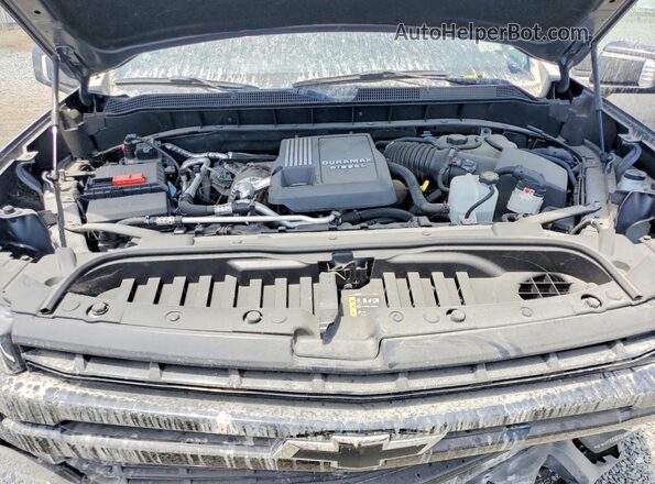1GCUYFET7NZ164994 2022 CHEVROLET SILVERADO Gray Widok komory silnika