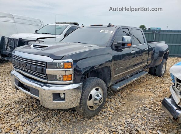 1GC4K0CYXJF108895 2018 CHEVROLET SILVERADO Black Trasero izquierdo