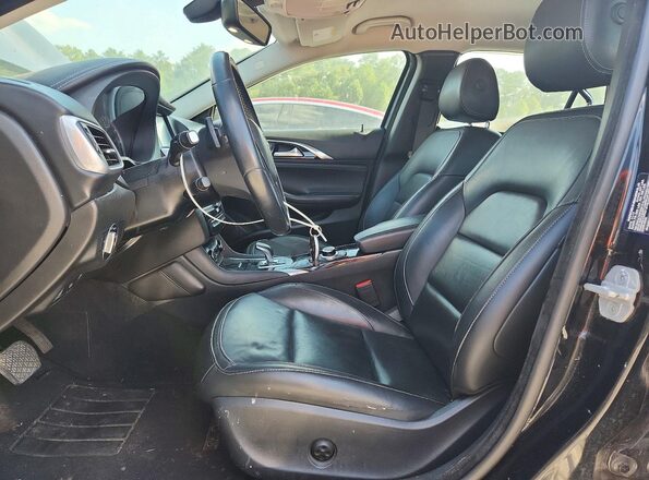 SJKCH5CP7JA059700 2018 INFINITI QX30 Black Вид панелі приладів