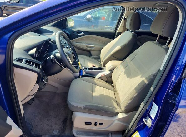 1FMCU9GX4GUB75746 2016 FORD ESCAPE Blue Widok deski rozdzielczej