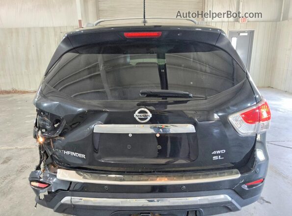 5N1AR2MM5GC654404 2016 NISSAN PATHFINDER Black Widok wnętrza z przodu